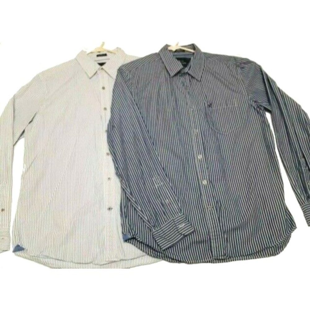2 American Eagle Outfitters Mens Shirts Size L